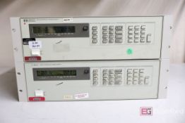 (2) Agilent/Hewlett Packard 6624A System DC Power Supplies