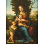 GIOVANNI ANTONIO SOGLIANI (WOHL WERKSTATT) | MADONNA MIT KIND UND JOHANNESKNABEN