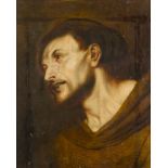 PETER PAUL (AUCH PIETER PAUWEL) RUBENS (WERKSTATT/SCHULE) | KOPF DES HEILIGEN FRANZISKUS VON ASSISI