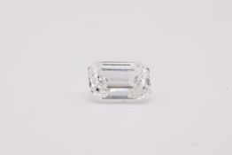 Natural 1.51ct Diamond G Colour SI2 Clarity Emerald Cut - GIA Certificate