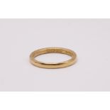 22kt Yellow Gold Wedding Band 3.55 grams