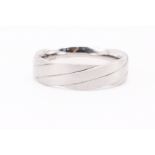Platinum Rope Wedding Ring 6.33mm
