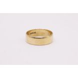 22kt Yellow Gold Wedding Band 4.51 Grams