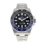 Rolex GMT Master II Oyster Perpetual OysterSteel '2021 Year' Box & Card ( Verified )