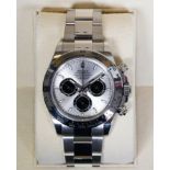 Rolex Daytona 18k White Gold Silver Dial Ceramic Bezel Ref.126509LN (2025) Box & Card Verified