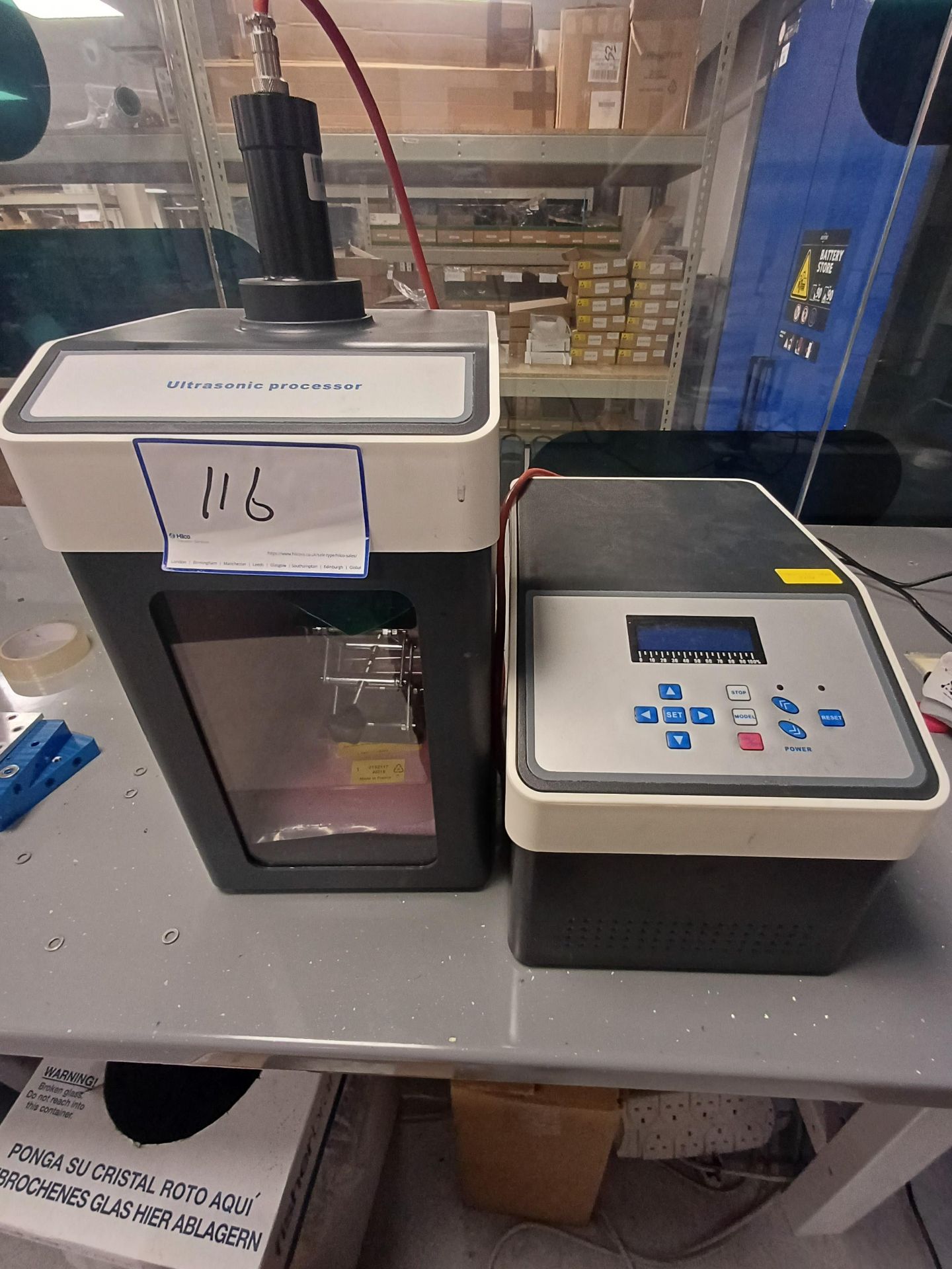 Unbranded Ultrasonic Processor