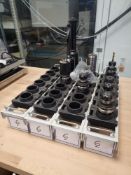 19 Various BT40 Spindle Tooling As Lotted