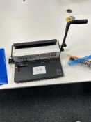 Rayson TD-1500B34R Hand lever A4 Comb Punch & Binder