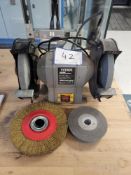 Titan TTB521GRB 200mm Double Ended Bench Grinder Serial No. 21W11 01485