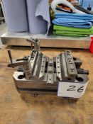 Gerardi Compact Grip Art.650 T.3 x 210 Max 200 Nm And 32KN Machine Vice with (2) Aluminium Plates As