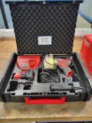 Milwaukee M12 BS Cordless Sub Compact Polisher/Sander Kit With Battery, Charger And Handle In Carry