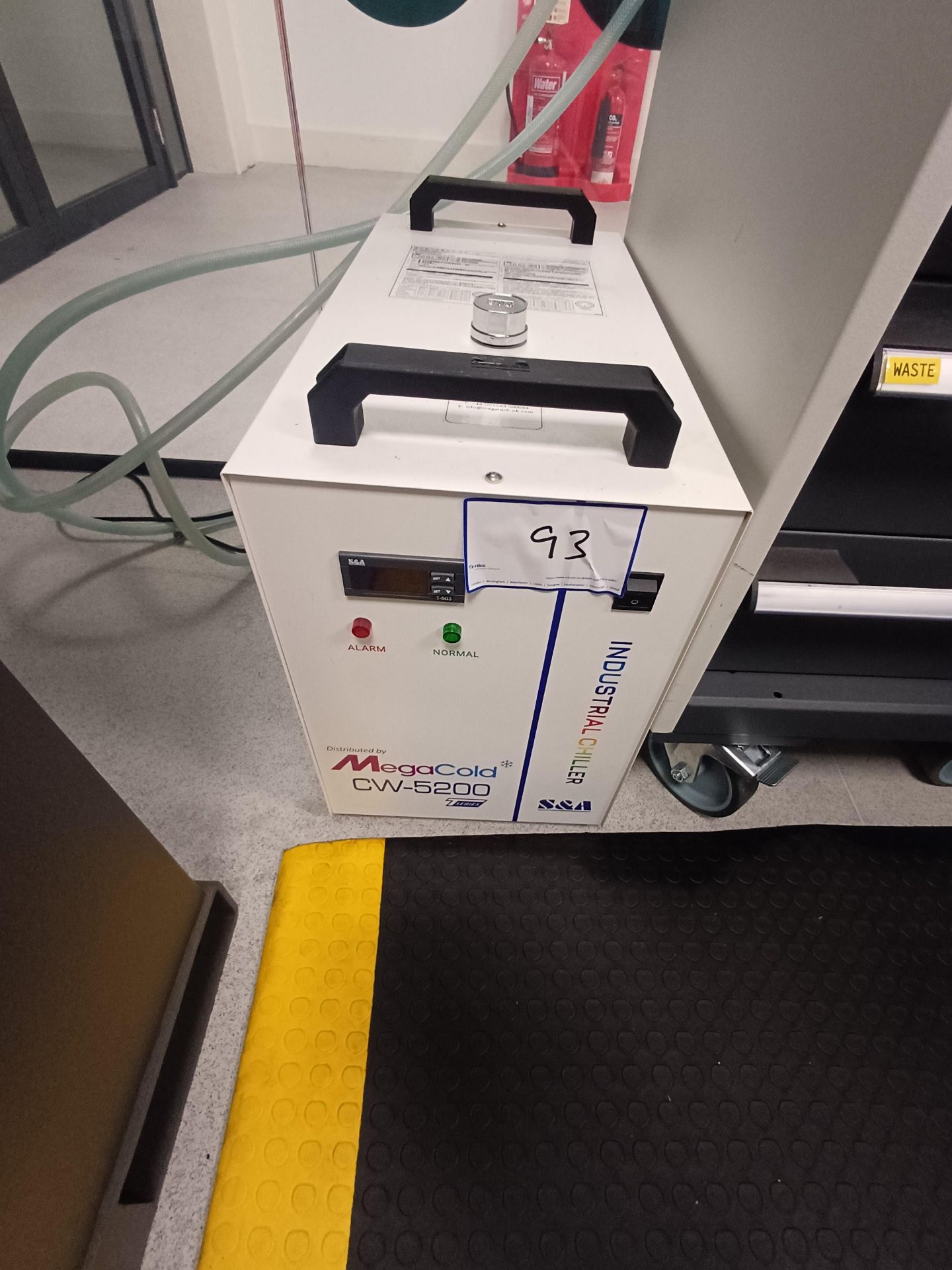 Megagold CW-5200 1.7kw Water Chiller and Chilled Press