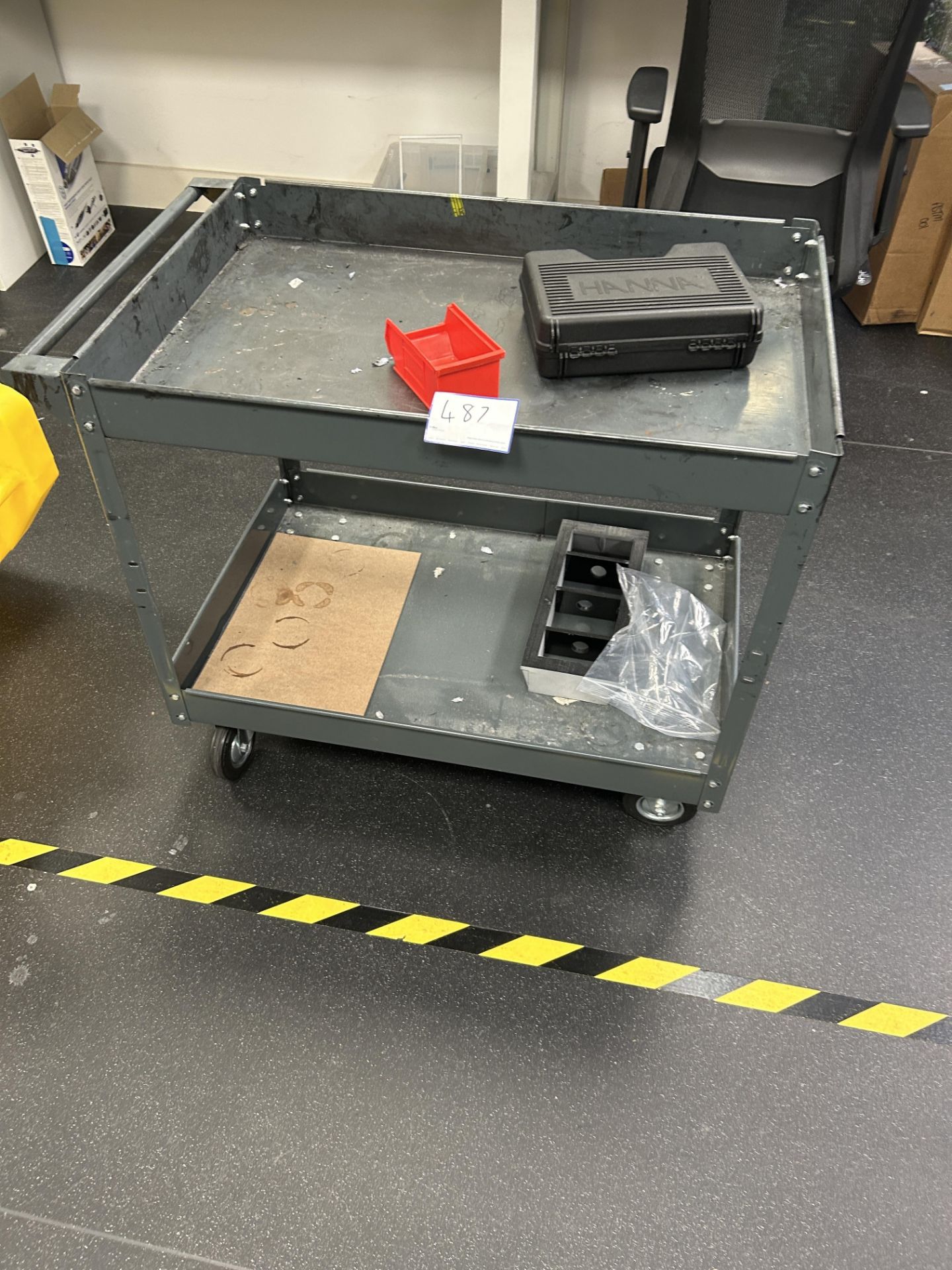 2 Tier Metal Trolley