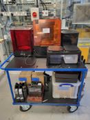 Formlabs Form 3 Resin 3D PrinterWith FormLabs Wash Station, Phrozen Luna Cure UV Curing Oven, Twin