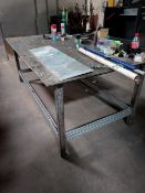 All Steel Fabrication Table 2.5m x 1.5m