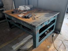 Heavy Duty Steel Welding Table 6' x 4'