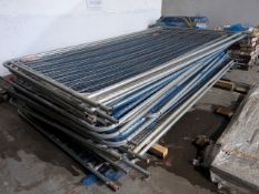 20 Panels Of c4m Herras Fencing Panels