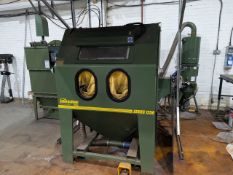 Hodge Clemco , Enviraclean Series 1250, Double Arm Shot Blast Cabinet With Neederman Cartridge Dust