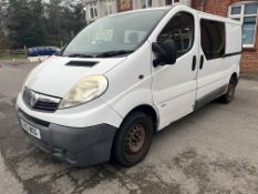 Vauxhall Vivaro LWB 2.9t 2.0CDTI (115ps) Van Euro 5 2012/12. Fuel Type: Diesel. Registered: March 2