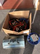 Quantity of Various Hand Tools, Tool Box, Extension Lead etc. (As Lotted)