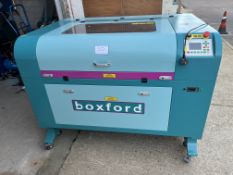Boxford BGL690 Laser Cutting Machine S/N 12076, 230v, 80w