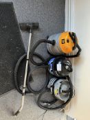 Numatic VNH180-11 Vacuum, Henry HVR200 Vacuum & a JCB Vacuum