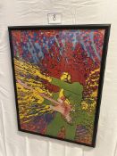 Artist Martin Sharp. Title-Jimi Hendrix Poster (Item dimensions (L x D x H): 98 x 3 x 77 cms) (Item