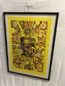 Artist Martin Sharp. Title-Vincent Signed 1990. Print on Paper Print Edition 84/89 'Vincent Poster'