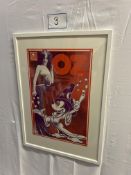 OZ - Poster for OZ edition #40 - 5th anniversary issue (Item dimensions (L x D x H): 73.5 x 1.5 x 53