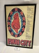 OZ- Phun City, 1971 IT Festival (Item dimensions (L x D x H): 79 x 1 x 54 cms) (Item No. 1611200A)