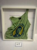 OZ - OZ Obscenity Trial T-shirt 1971 Framed T-Shirt (Item dimensions (L x D x H): 52.3 x 4.5 x 52.3