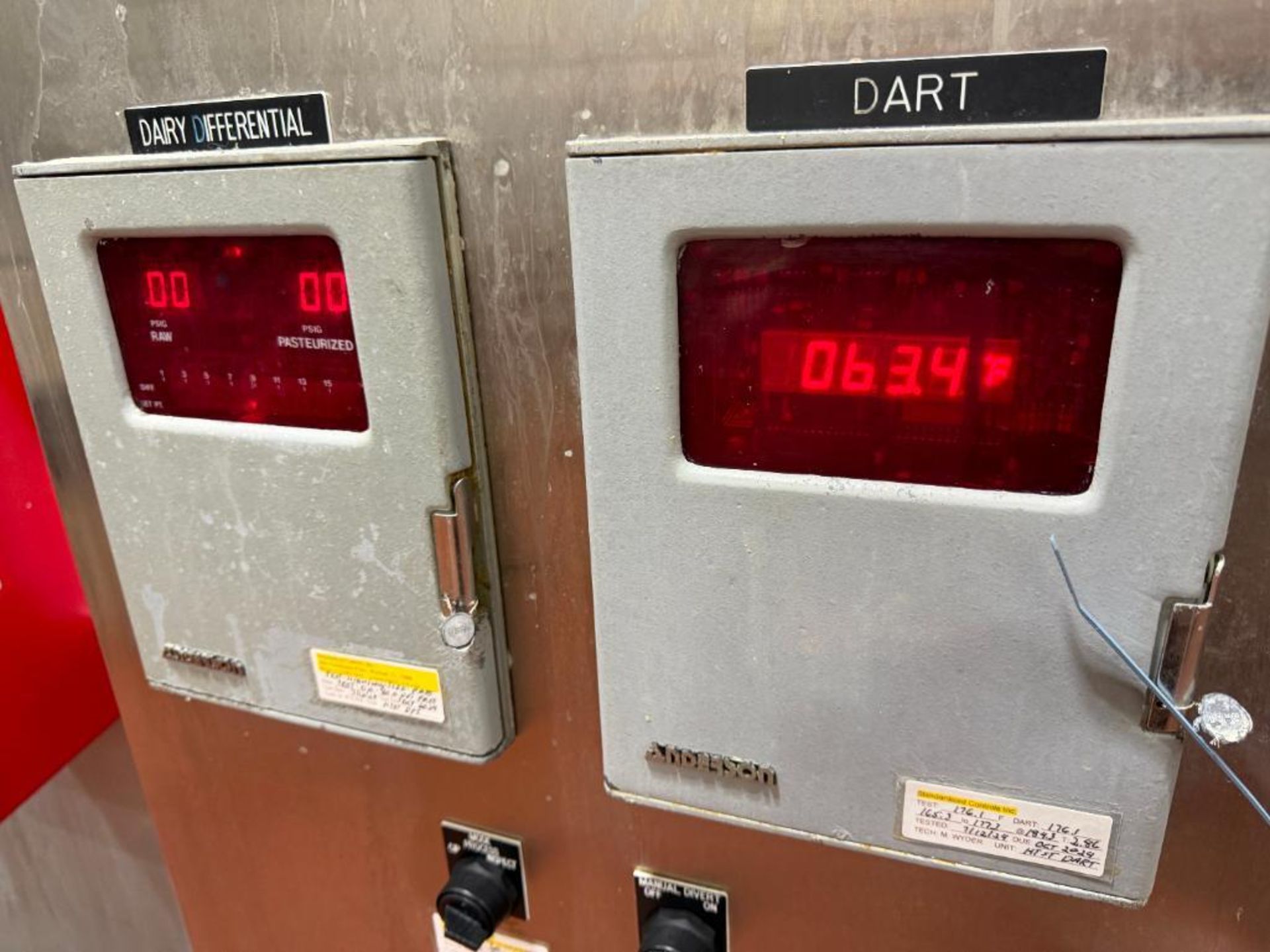 Htst Panel HTST Control Panel - 2 Door SS Cabinet, 54 14 X 70 In., Allen Bradley ...