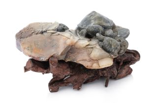 A SOAPSTONE TORTOISE GROUP