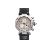 CARTIER - A PASHA CHRONOFLEX MECHA-QUARTZ WRISTWATCH