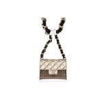 CHANEL METAL FLAP BAG CHARM WAIST BELT, 2021
