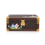 LOUIS VUITTON CUSTOMISED COFFRET JOAILLERIE IN MONOGRAM CANVAS