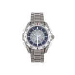OMEGA - A STAINLESS STEEL 'SPEEDMASTER X-33' ANA-DIGI QUARTZ WRISTWATCH