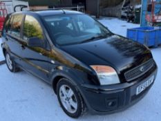 10/59 FORD FUSION ZETEC AUTO 1596cc 5 Spd Auto Petrol 5 Dr H/Back (Black, 99k) EF59BXP