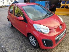 13/63 CITROEN C1 EDITION 998cc 5 Spd Manual Petrol 5 Dr H/Back (Red), WK63PKO