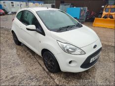 13/13 FORD KA EDGE 3 DOOR HATCHBACK WHITE 1242CC PETROL MANUAL LS13MUV