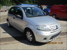 05/55 CITROEN C3 DESIRE 1360cc 5 Spd Manual Petrol 5 Dr H/Back (Silver, 100k) WF55VEM