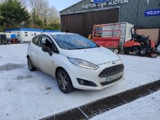 2017 FORD FIESTA ZETEC TURBO 998cc 5 Speed Manual Petrol 3 Door Hatchback White MA17HFJ