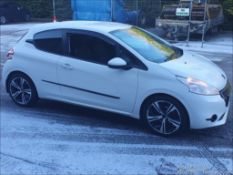 13/13 PEUGEOT 208 ACTIVE 1199CC PETROL HATCHBACK WK13JFX