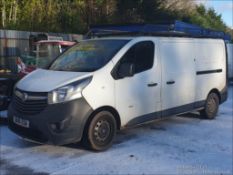 16/16 VAUXHALL VIVARO 2900 CDTI 1598CC DIESEL PANEL VAN DU16EOA