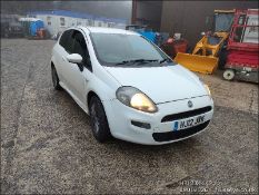 12/12 FIAT PUNTO GBT 1368cc 5 Spd Manual Petrol 3 Dr H/Back (White, 96k) HJ12JXK