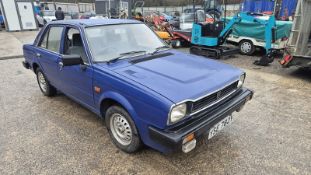 1983 TRIUMPH ACCLAIM L 4 Door Saloon Petrol Blue 94k YSE782Y