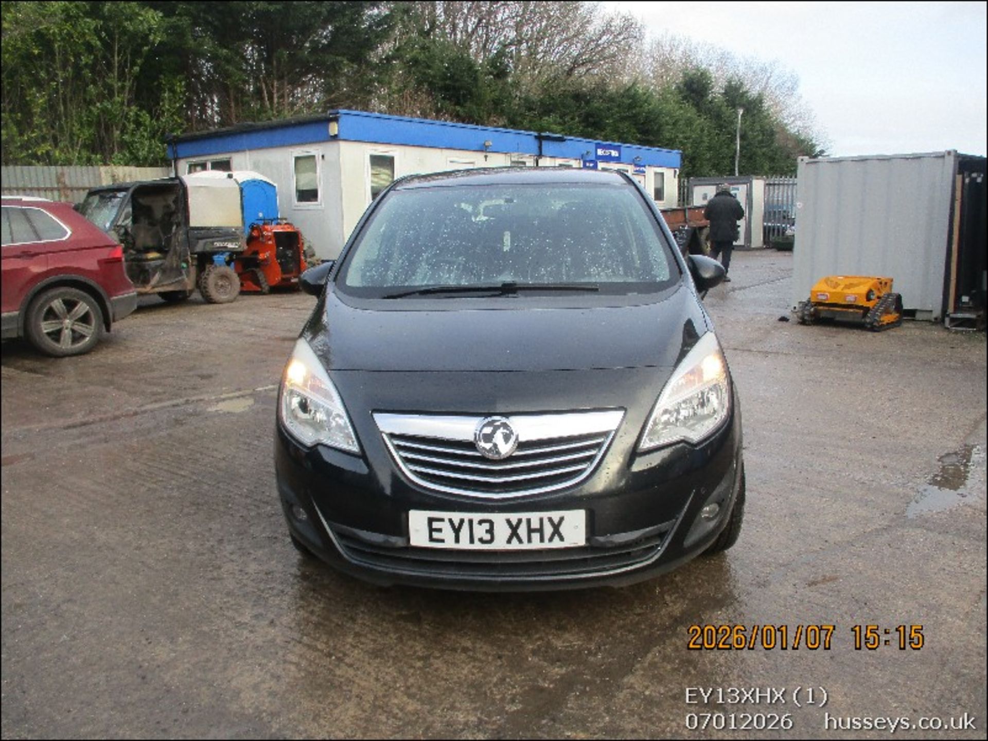 13/13 VAUXHALL MERIVA TECH LINE 1398cc 5 Spd Manual Petrol MPV (Black), EY13XHX - Image 2 of 24
