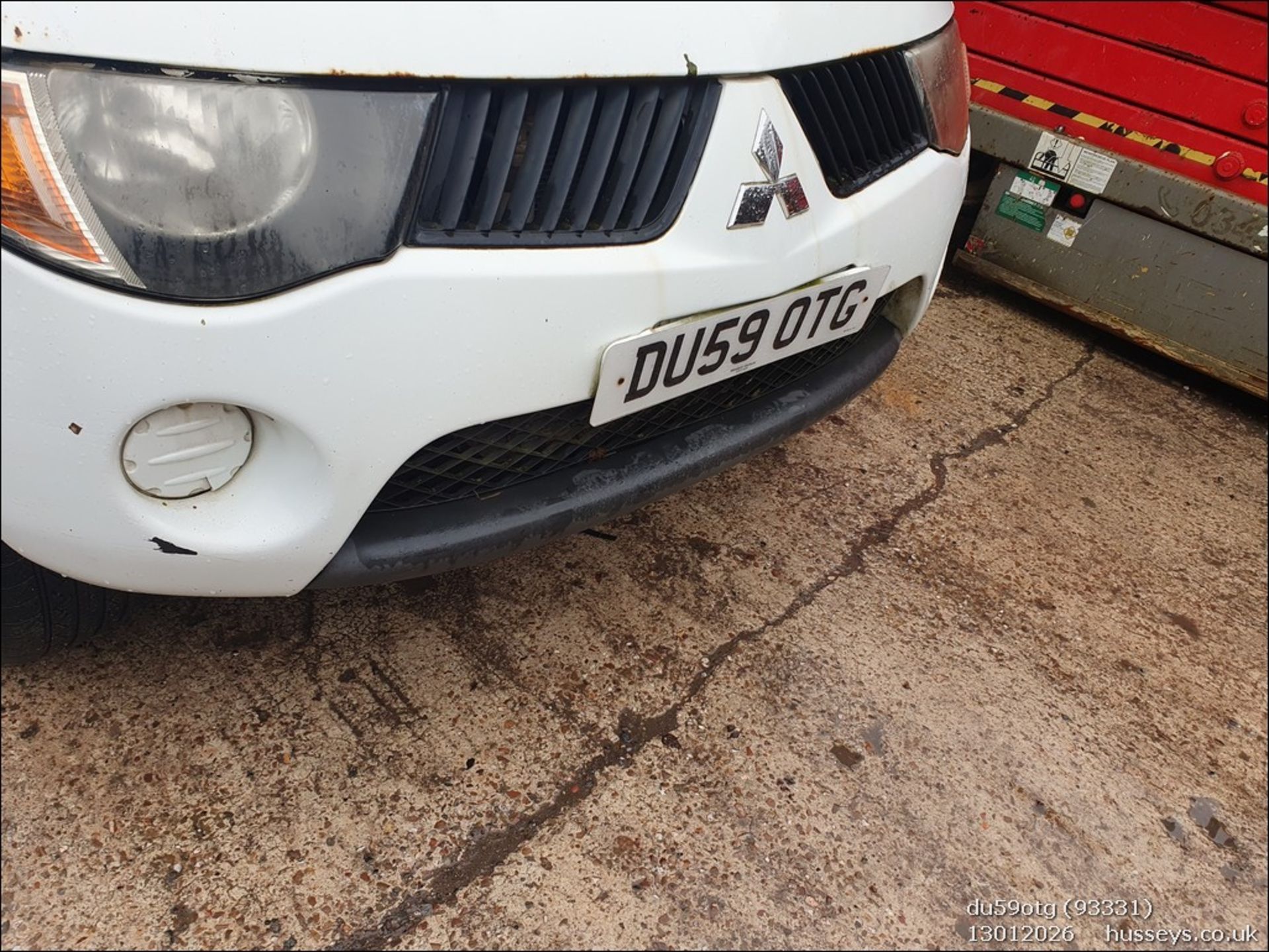 09/59 MITSUBISHI L200 4WORK D/C 4WD 2477cc 5 Spd Manual Diesel Pick-up (White), DU59OTG - Image 31 of 31