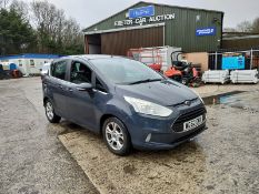 13/62 FORD B-MAX ZETEC AUTO 1596cc 5 Speed Auto Petrol MPV Silver 56K WG62OMX