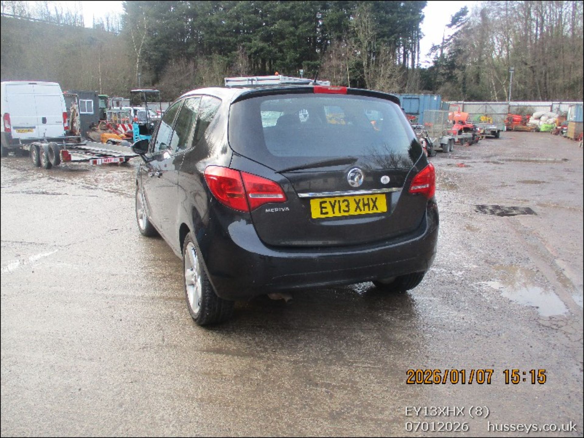 13/13 VAUXHALL MERIVA TECH LINE 1398cc 5 Spd Manual Petrol MPV (Black), EY13XHX - Image 8 of 24